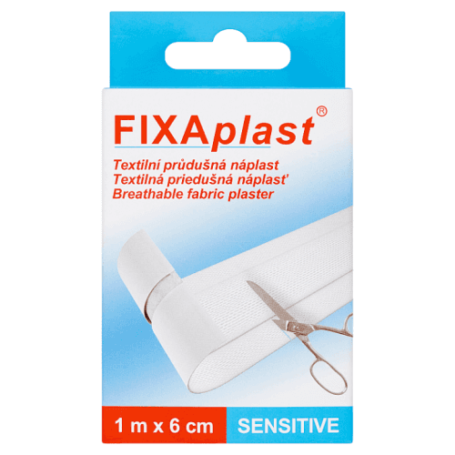 Náplast Fixaplast SENSITIVE 1mx6cm neděl.s polšt.