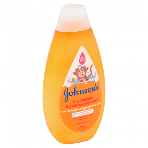 Johnson & Johnson Bublinková koupel a mycí gel 2 v 1 Baby 500 ml