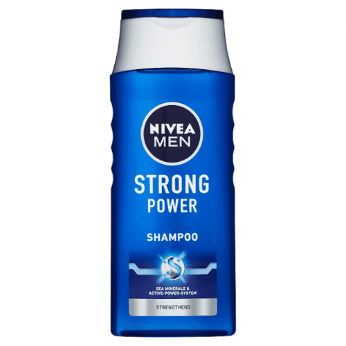 Nivea Men Strong Power pánský posilující šampon s mořskými minerály 250 ml pro muže