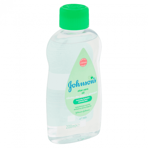 Johnson's Baby Oil Aloe Vera dětský hydratační olej s aloe vera 200 ml pro děti