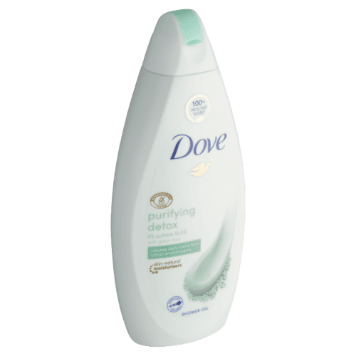 Dove Sprchový gel se zeleným jílem Purifying Detox (Shower Gel) 500 ml