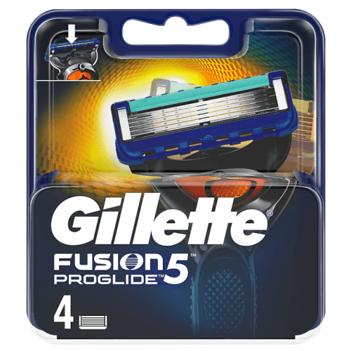 Gillette Náhradní hlavice Fusion Proglide 4 ks