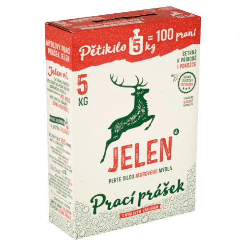 Jelen Mýdlový Prášek 5kg Box