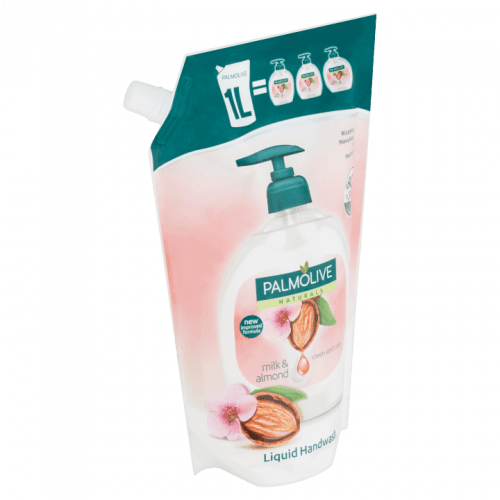 Palmolive Naturals Milk & Almond tekuté mýdlo na ruce náhradní náplň 1000ml