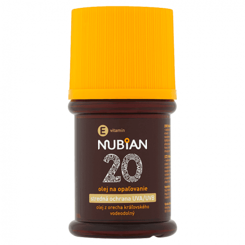 Nubian Olej na opalování SPF 20 60ml