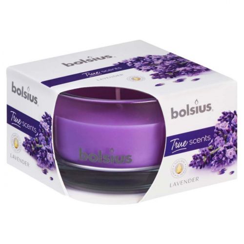 Bolsius Aromatic 2.0 svíčka ve skle Lavender 80x50mm