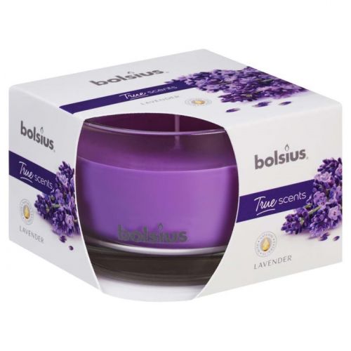 Bolsius Aromatic 2.0 svíčka ve skle Lavender 90x63mm