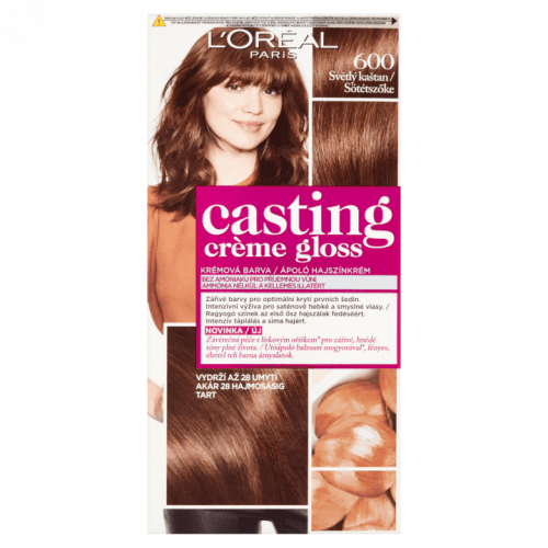 Loreal Paris Barva na vlasy Casting Crème Gloss 600 světlý kaštan