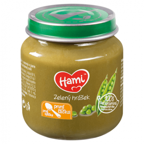 Hami příkrm Zelený hrášek 125g