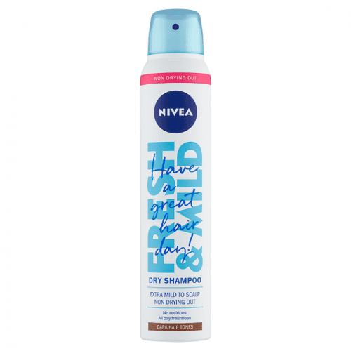 Nivea Suchý šampon pro tmavé vlasy (Dry Shampoo Dark Tones) 200 ml