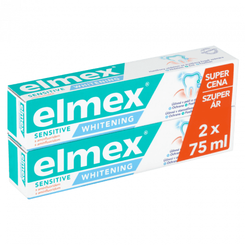Elmex Sensitive whitening duopack 2 x 75 ml