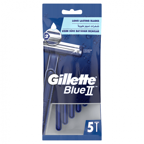 Gillette Jednorázová holítka Blue 2 5 ks