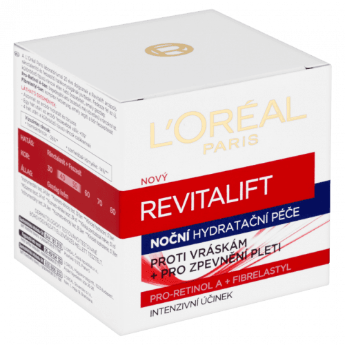 L'Oréal Paris Noční krém proti vráskám Revitalift 50 ml