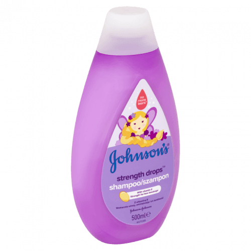 JOHNSON'S BABY Strength Drops posilující šampon 500 ml