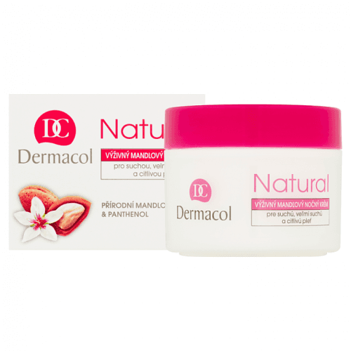 Dermacol Natural Mandlový Noční Krém  50ml kelímek