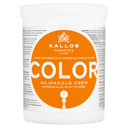 Kallos Color Hair Mask ochranná maska pro barvené a melírované vlasy 1000 ml