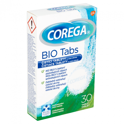 COREGA | Corega Antibakteriální tablety 30ks