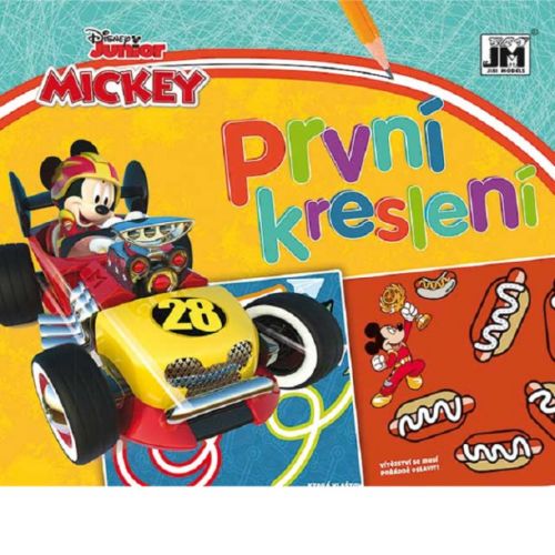 Mickey závod - První kreslení