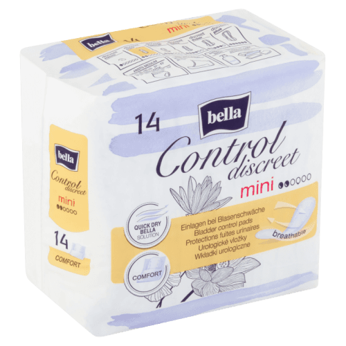 Bella Control Discreet mini urologické vložky 14 ks