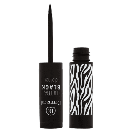 Dermacol Black Sensation Ultra Black Dipliner tekutá oční linka černá 2,8 ml