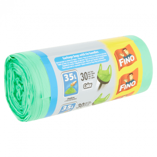 Fino Color sáčky na odpadky Zelené 49 x 60 cm 35 l 8 µm 30 kusů