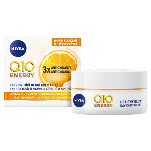 Nivea Energizující denní krém proti vráskám Q10 plus SPF 15 50 ml