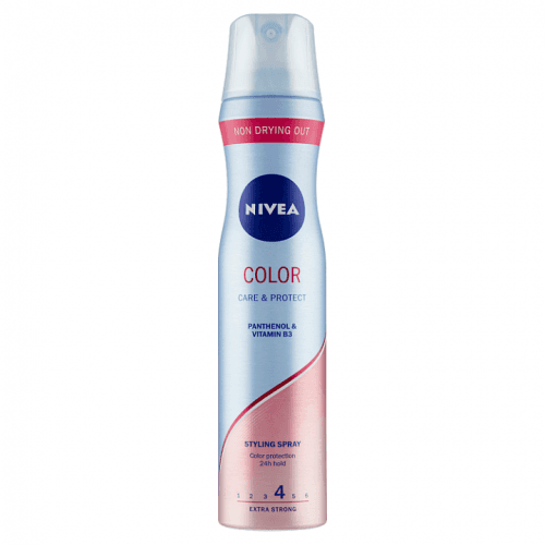 Nivea Lak na vlasy pro zářivou barvu vlasů Color Care & Protect 250 ml