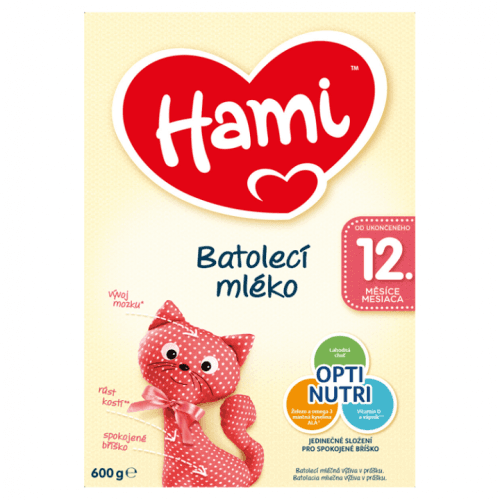 Nutricia Hami 12+ batolecí mléko 600g