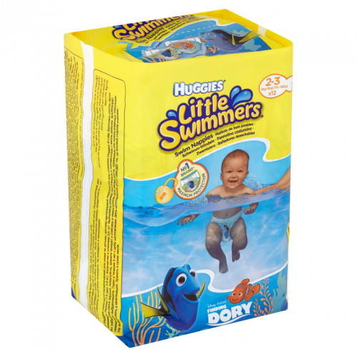 HUGGIES Little Swimmers 2-3 / 3-8kg 12 ks