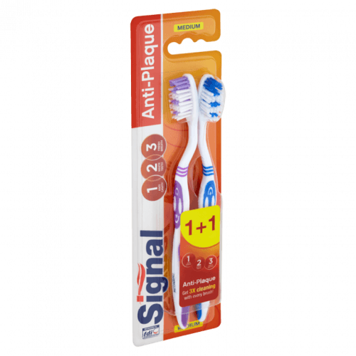 Signal Anti-Plaque duopack zubní kartáček