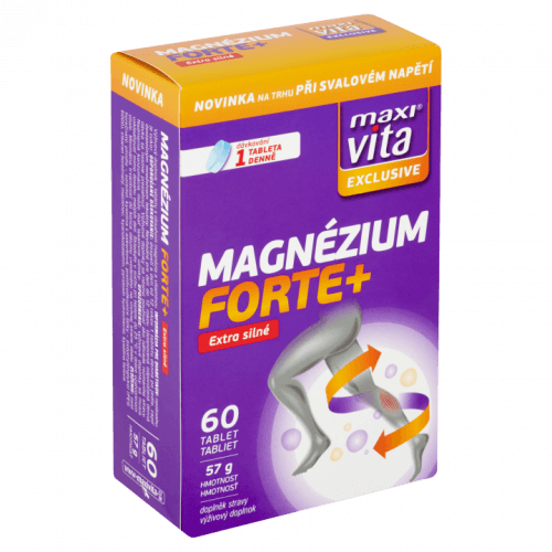 MaxiVita Exclusive Magnézium forte+ 60 tb.