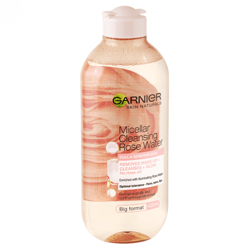 GARNIER Micelární voda s růžovou vodou Skin Naturals 400 ml