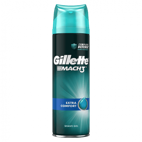Gillette Mach 3 Irritation 5 Defense zklidňující gel na holení 250 ml