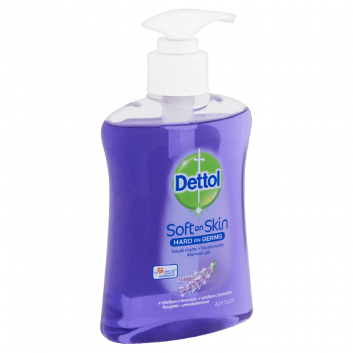 Dettol Zklidňující antibakteriální mýdlo 250 ml dávkovač