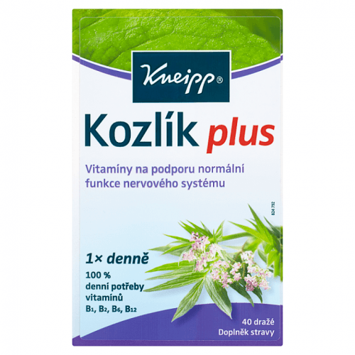 Kneipp - bylinky Kozlík plus 40 tablet