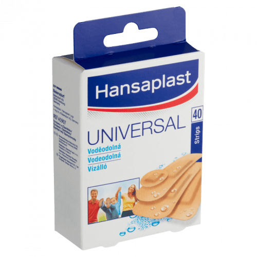 Hansaplast Universal Voděodolná náplast 40 ks