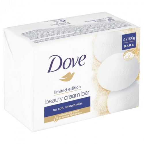 DOVE mýdlo 4x100g krémové