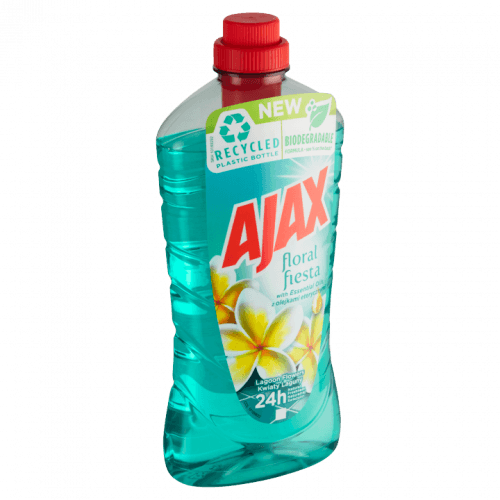 Ajax Floral Fiesta Lagoon univerzální čistící prostředek modrý 1000 ml