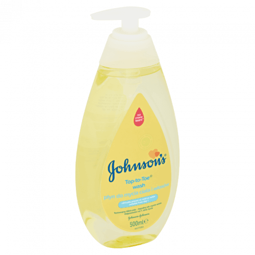 JOHNSON`S Baby Mycí gel pro tělo a vlasy (Top-to-Toe Wash) 500 ml