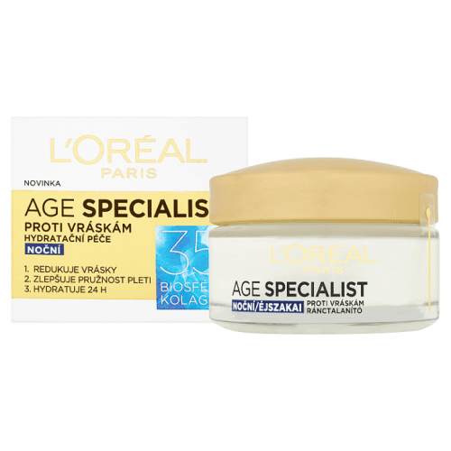 Loreal Paris Noční krém proti vráskám Age Specialist 35+ 50 ml