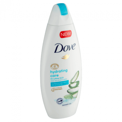 Dove sprchový gel Hydrating care s aloe a břízovou vodou 250ml