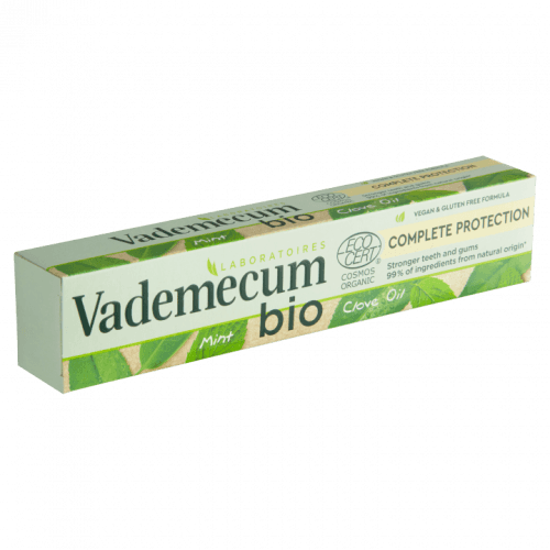 Vademecum Bio Complete Protection zubní pasta s organickou mátou & hřebíčkovým olejem 75ml