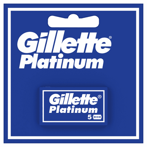 Gillette Platinum žiletky, čepelky 5 ks