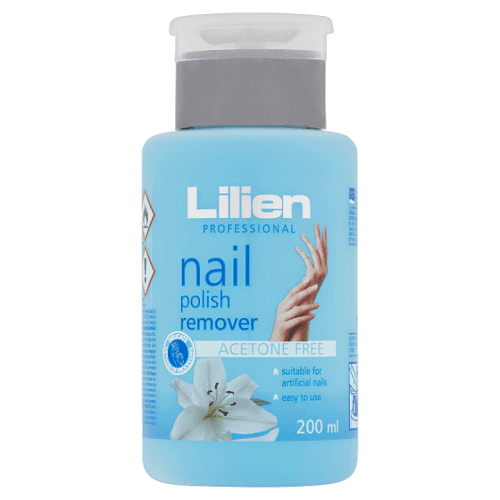 Lilien odlakovač s pumpou modrý 200ml