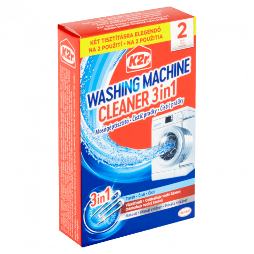 K2r Washing Machine Cleaner Čistič pračky 3v1 2 x 75g