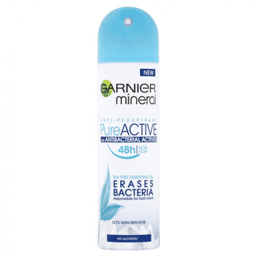 Garnier Minerální Antiperspirant ve spreji 48H Pure Active 150 ml