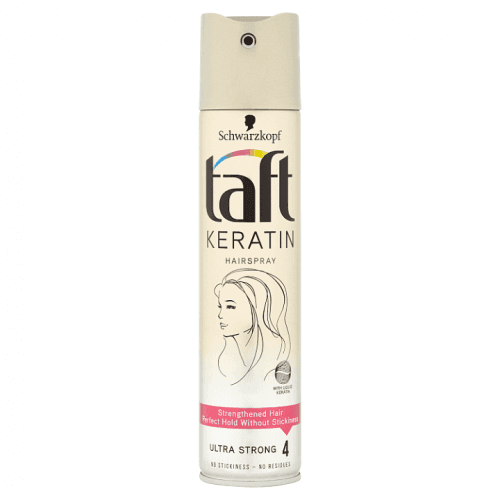 Taft Keratin Complete lak na vlasy ultra silná fixace 250ml