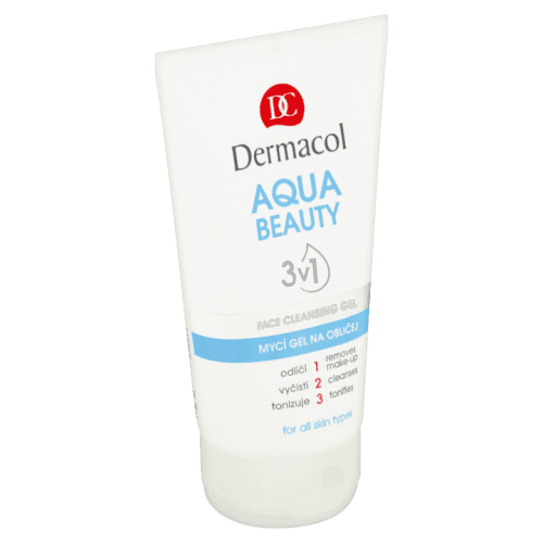Dermacol Aqua Beauty 3v1 mycí gel na obličej 150ml 8865