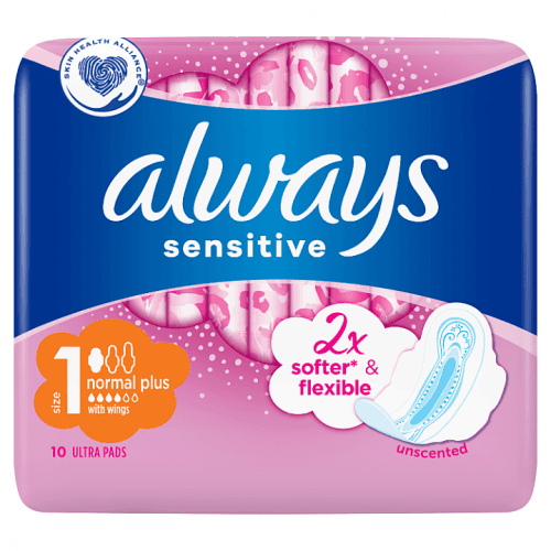 DHV Always Ultra Sensitiv Normal Plus single/10ks