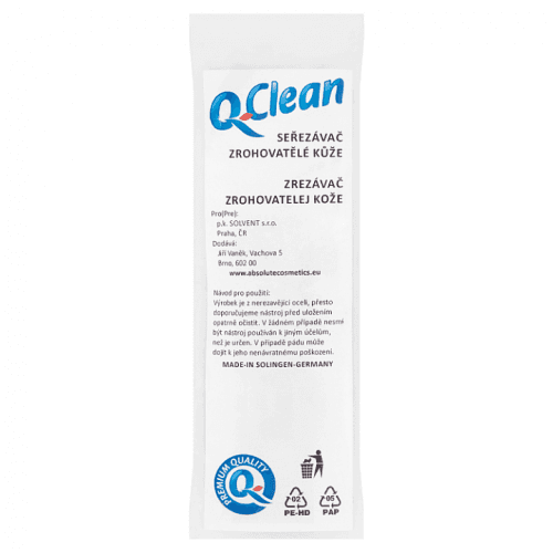 Q Clean ořezávač zrohovatělé kůže